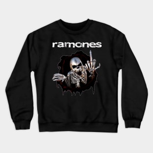 vintage horror ramones band Crewneck Sweatshirt